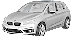 BMW F45 B0110 Fault Code